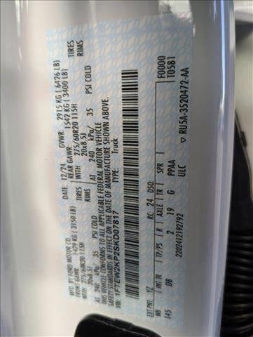 Photo of 2025 Oxford White Ford F-150