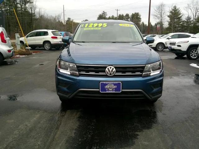 Photo of 2018 Silk Blue Metallic Volkswagen Tiguan