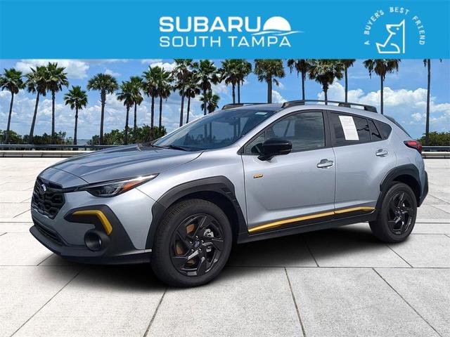 Photo of 2025 Ice Silver Metallic Subaru Crosstrek