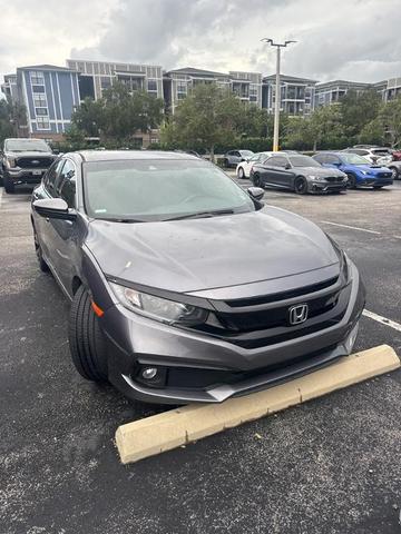 Photo of 2021 Sonic Gray Pearl Honda Civic