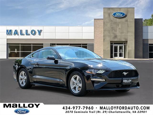 Photo of 2021 Shadow Black Ford Mustang