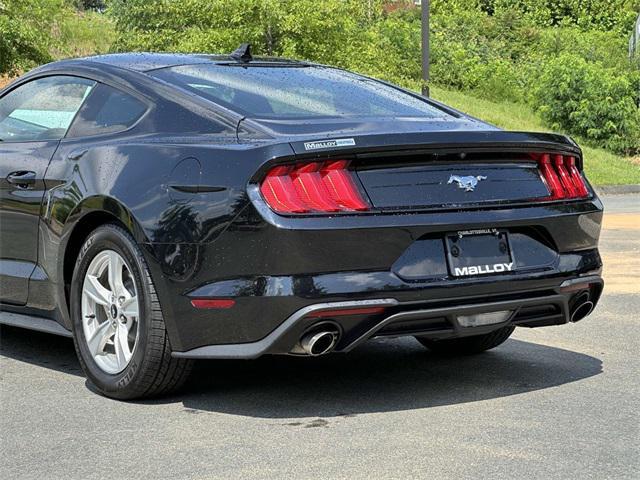 Photo of 2021 Shadow Black Ford Mustang