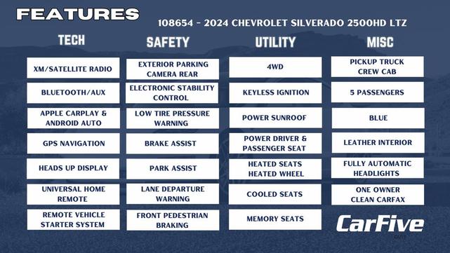 Photo of 2024 Lakeshore Blue Metallic Chevrolet Silverado 2500