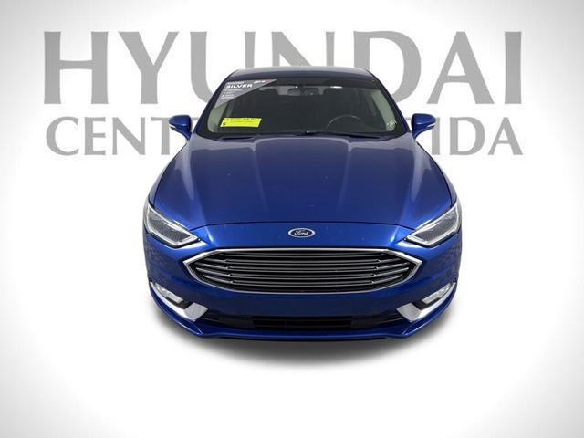 Photo of 2017 Lightning Blue Ford Fusion