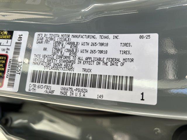 Photo of 2026 Lunar Rock Toyota Tundra