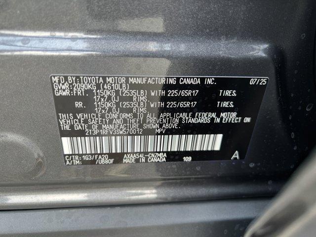 Photo of 2025 Magnetic Gray Metallic Toyota RAV4