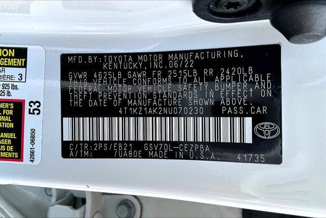 Photo of 2022  Toyota Camry