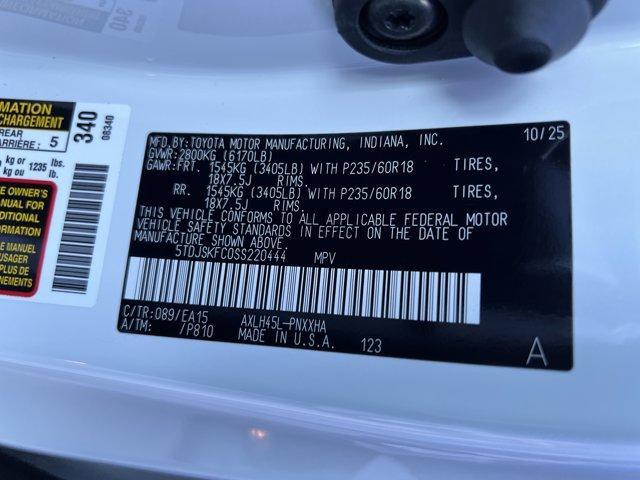 Photo of 2025 Wind Chill Pearl Toyota Sienna