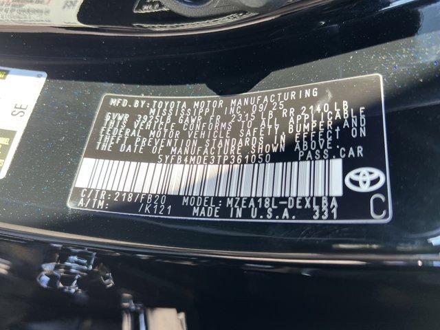 Photo of 2026 Midnight Black Metallic Toyota Corolla