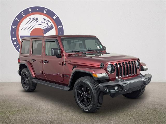 Photo of 2021 Red Jeep Wrangler Unlimited