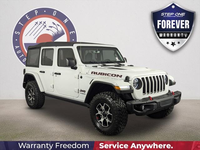 Photo of 2021 White Jeep Wrangler Unlimited