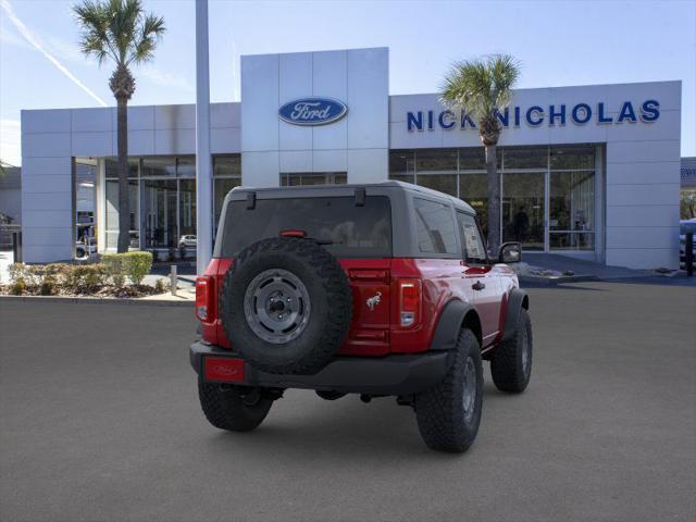 Photo of 2025 Ruby Red Metallic Tinted Clearcoat Ford Bronco