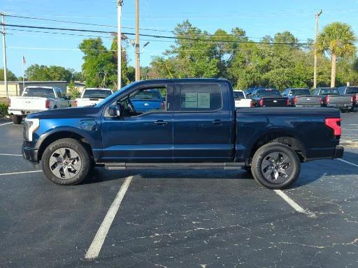Photo of 2024 Blue Metallic Ford F-150 Lightning