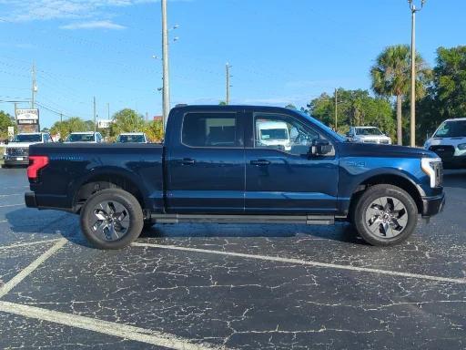 Photo of 2024 Blue Metallic Ford F-150 Lightning