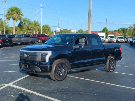 Photo of 2024 Blue Metallic Ford F-150 Lightning
