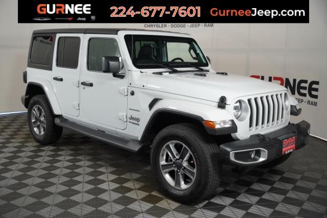Photo of 2022 Bright White Clearcoat Jeep Wrangler Unlimited