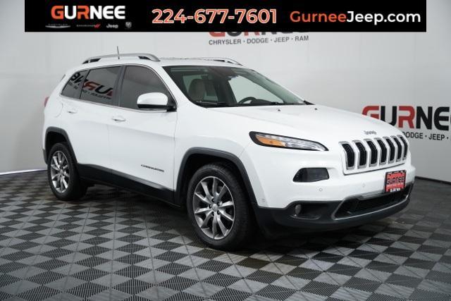 Photo of 2018 Bright White Clearcoat Jeep Cherokee