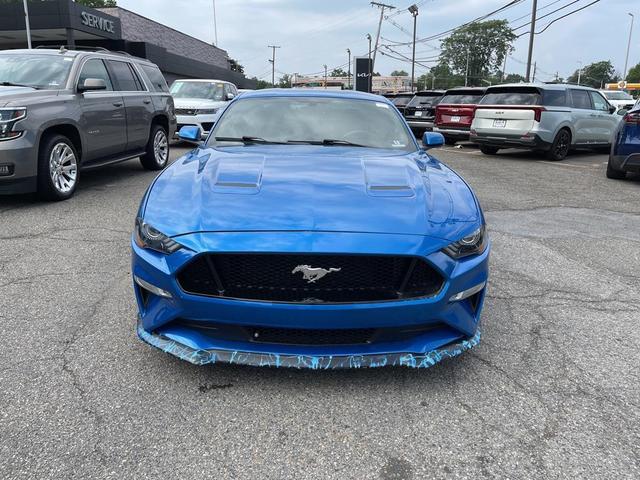 Photo of 2019 Blue Ford Mustang