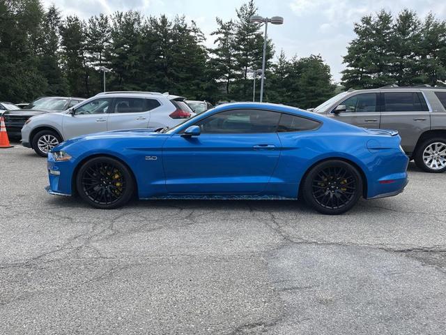 Photo of 2019 Blue Ford Mustang