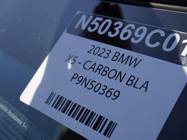 Photo of 2023 Carbon Black Metallic BMW X5