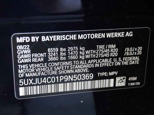 Photo of 2023 Carbon Black Metallic BMW X5