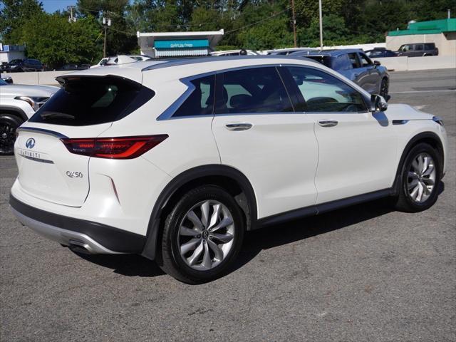 Photo of 2022 Majestic White INFINITI QX50