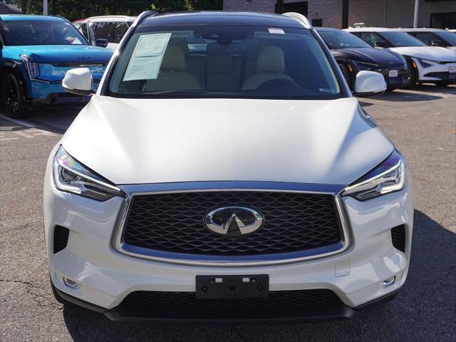 Photo of 2022 Majestic White INFINITI QX50