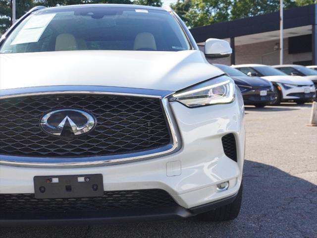 Photo of 2022 Majestic White INFINITI QX50