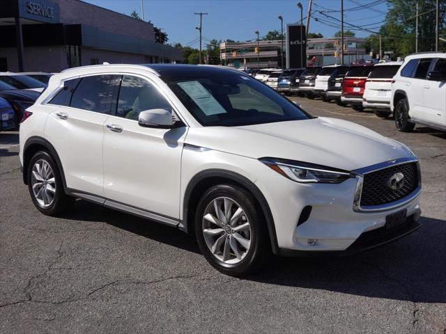 Photo of 2022 Majestic White INFINITI QX50