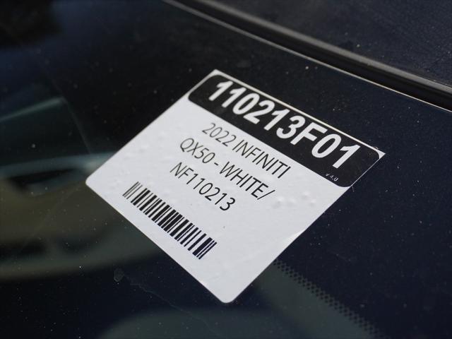 Photo of 2022 Majestic White INFINITI QX50