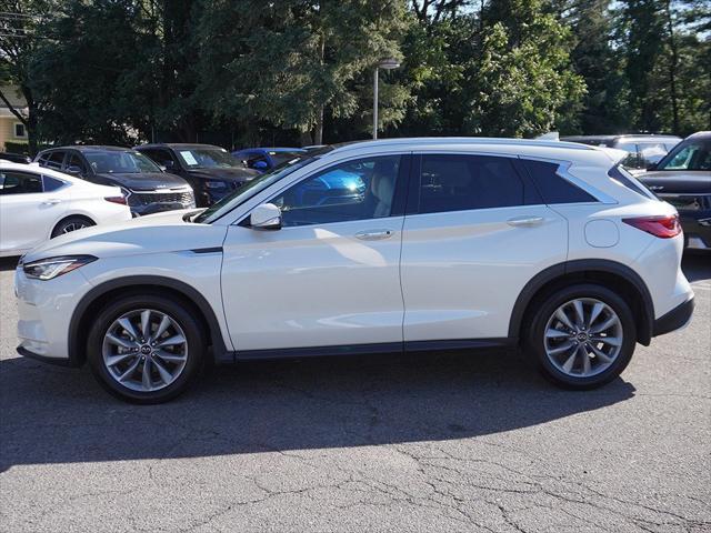 Photo of 2022 Majestic White INFINITI QX50