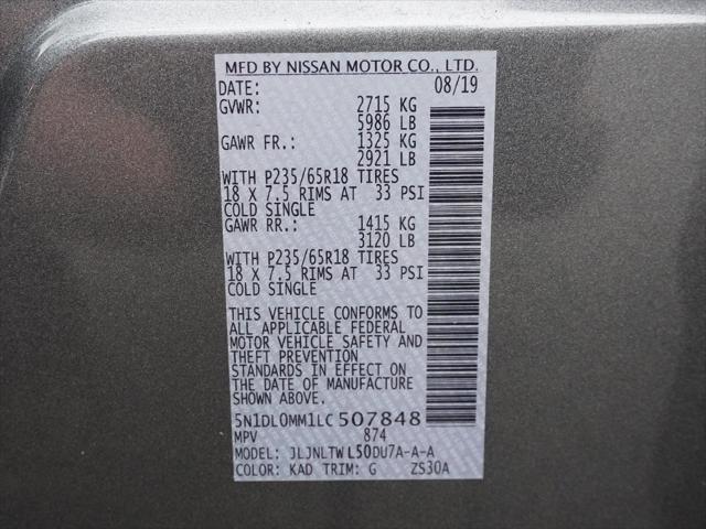 Photo of 2020 Graphite Shadow INFINITI QX60