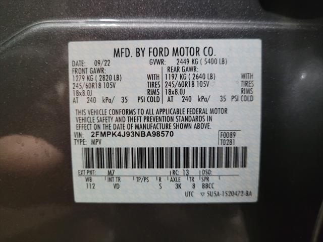 Photo of 2022 Carbonized Gray Metallic Ford Edge