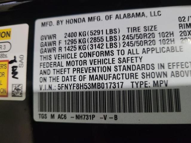 Photo of 2021 Black Honda Passport
