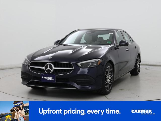 Photo of 2022 Blue Mercedes-Benz C-Class