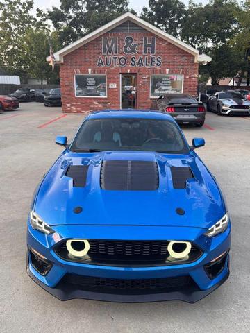 Photo of 2020 Velocity Blue Metallic Ford Mustang