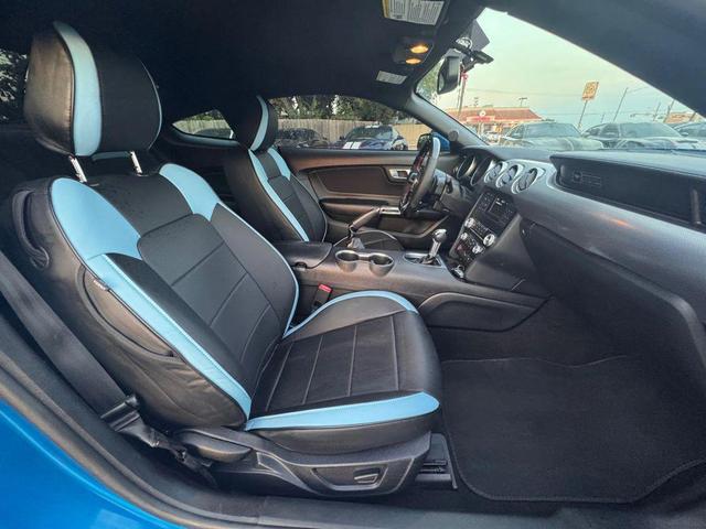 Photo of 2020 Velocity Blue Metallic Ford Mustang