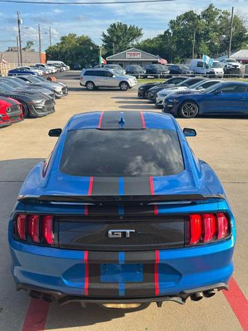 Photo of 2020 Blue Ford Mustang