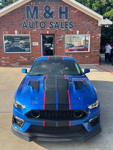 Photo of 2020 Blue Ford Mustang