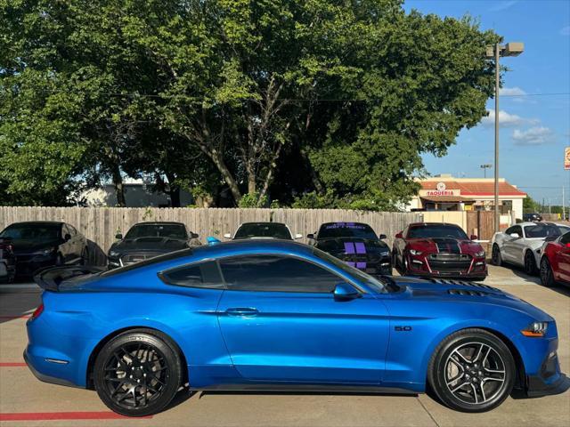 Photo of 2020 Blue Ford Mustang