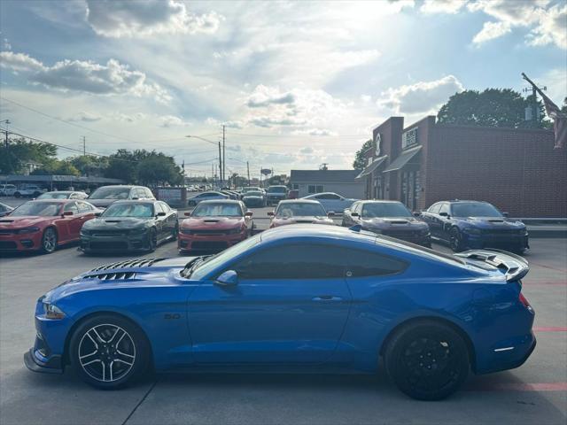 Photo of 2020 Blue Ford Mustang