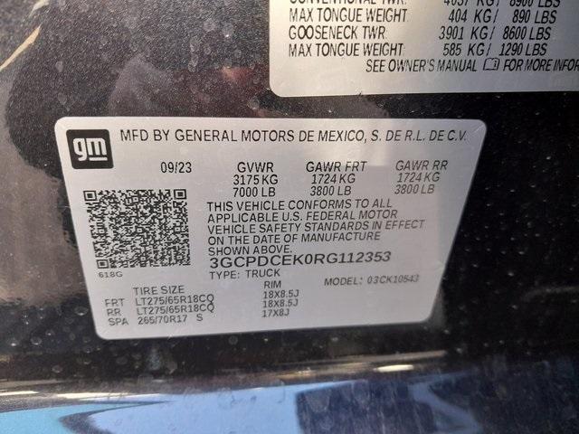 Photo of 2024 Dark Ash Metallic Chevrolet Silverado 1500