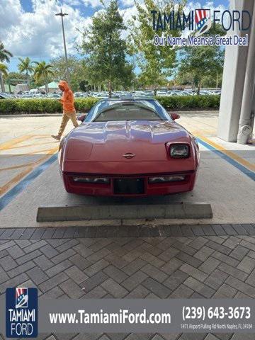 Photo of 1984 RED Chevrolet Corvette