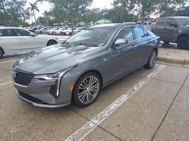 Photo of 2020 Satin Steel Metallic Cadillac CT4