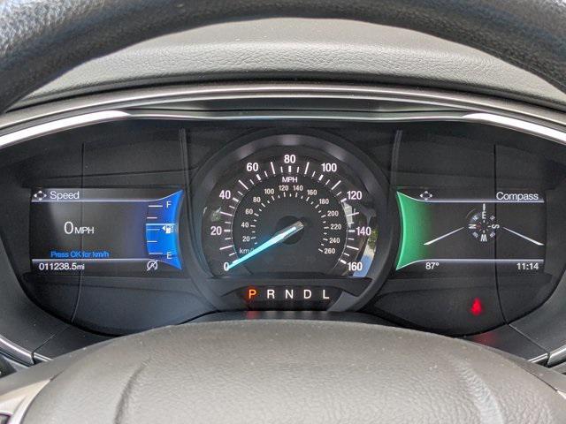 Photo of 2020 White Platinum Ford Fusion