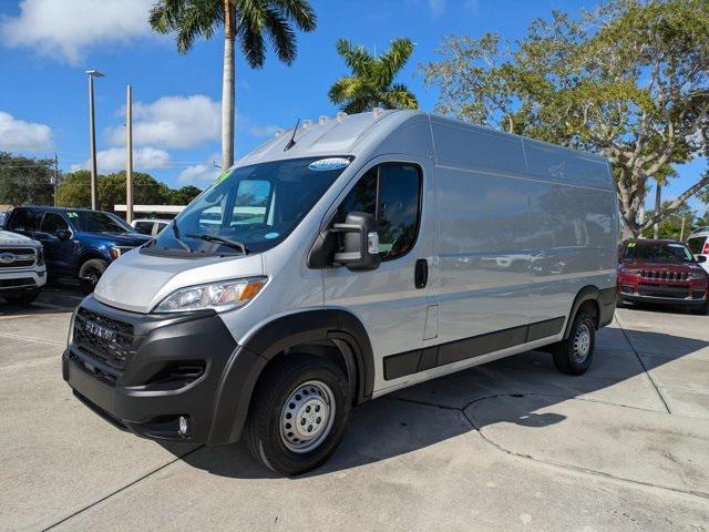 Photo of 2024 Bright Silver Metallic Clearcoat RAM ProMaster 3500