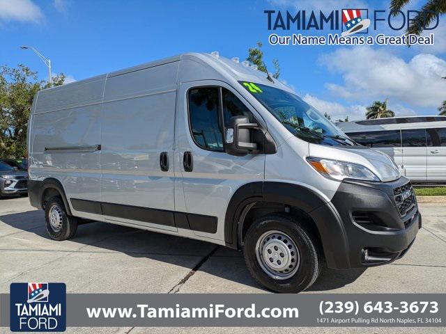 Photo of 2024 Bright Silver Metallic Clearcoat RAM ProMaster 3500