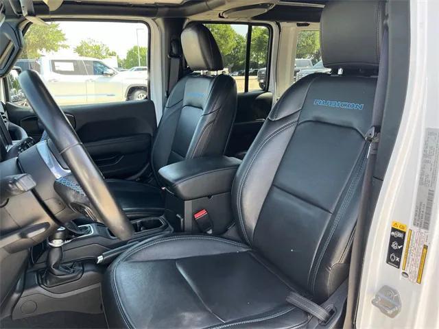 Photo of 2021 Bright White Clearcoat Jeep Wrangler Unlimited 4xe