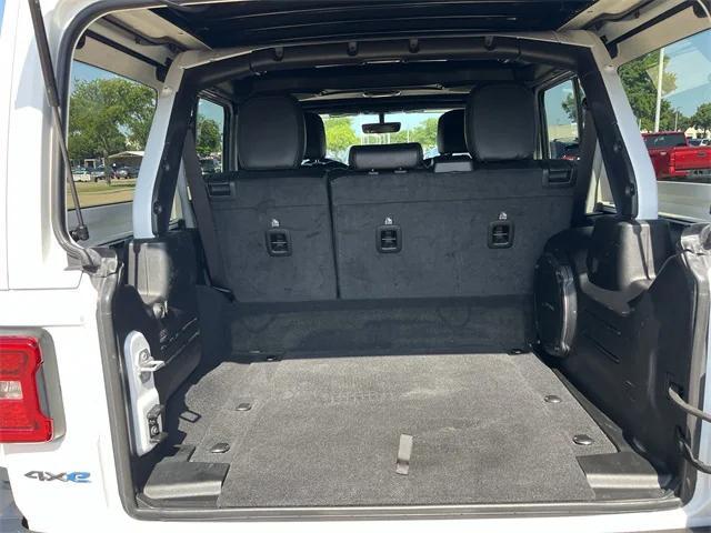 Photo of 2021 Bright White Clearcoat Jeep Wrangler Unlimited 4xe