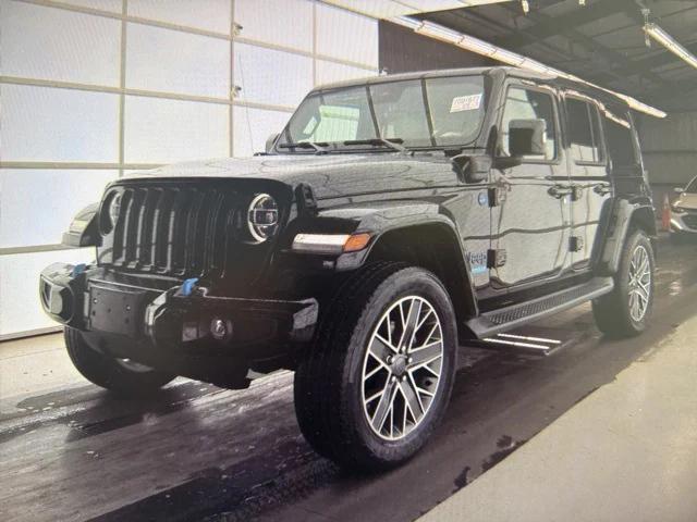 Photo of 2022 Black Clearcoat Jeep Wrangler Unlimited 4xe